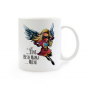 Tasse Muttertag mit Superheld und Spruch Es gibt nur eine beste Mama...meine cup mother's day with superhero and saying there is only one best mama ... mine ts269