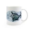 Tasse Käpt'n Fisch mit Spruch es heißt Moin... Cup captain fish with saying it's called moin… ts291