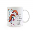 Tasse Becher Kindertasse Kinderbecher Kaffeetasse Kaffeebecher Einhorntasse Einhorn mit Spruch auf dem Boden der Tatsachen... cup mug coffee cup coffee mug children cup children mug unicorn with saying on the ground of facts... ts331