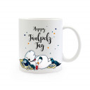 Tasse Becher Kaffeetasse Kaffeebecher Kindertasse Kinderbecher mit Einhorn Junge und Spruch Motto Happy Faulpelz Tag Cup mug children cup children mug coffee cup coffee mug unicorn boy and saying happy sluggard day ts356