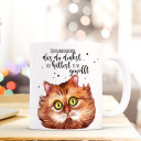 Tasse Becher Kaffeetasse Kaffeebecher Kindertasse Kinderbecher Kater Katzentasse Katze mit Spruch Zitat Ich kann machen das du denkst du hättest es so gewollt cup mug children cup children mug coffee cup coffee mug with cat and quote saying I can make you