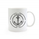 Tasse Becher Kaffeetasse Kaffeebecher Kindertasse Kinderbecher Ankertasse Anker Kompass mit Spruch Zitat Sprichwort Heimathafen Rostock maritim cup mug coffee cup coffee mug children cup children mug anchor compass with quote saying Rostock my home port m