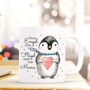 Becher Tasse Kaffeetasse Kaffeebecher Pinguin mit Spruch Einen Engel ohne Flügel nennt man Mama Cup mug coffee mug penguin with heart and quote saying an angel without wings is called mom ts427_H.jpg