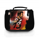 Waschtasche Waschbeutel Kulturbeutel Kosmetiktasche Reisewaschtasche Fussball Fussballer Müller wt104 Washbag toilet bag sponge bag cosmetics bag travel washbag football soccer player Müller wt104