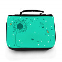 Waschtasche Waschbeutel Kulturbeutel Kosmetiktasche Reisewaschtasche Pusteblume mit Schmetterlingen washbag toilet bag sponge bag cosmetics bag travel washbag dandelion with butterflies wt126